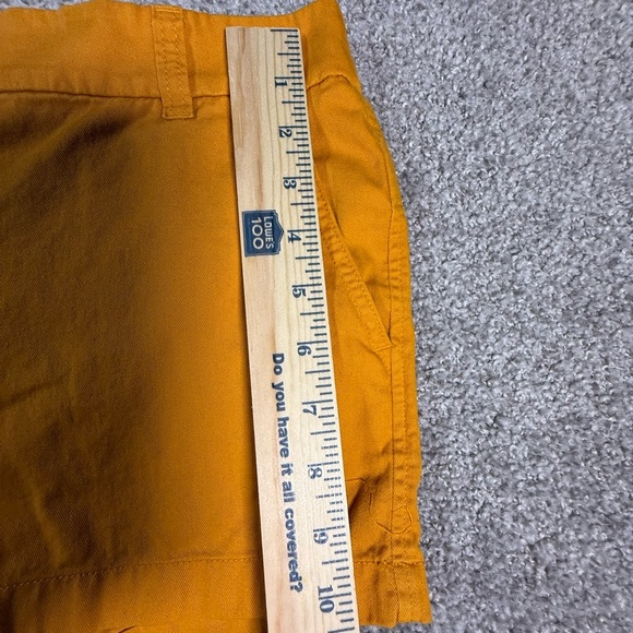 J.Crew Chino Shorts – Size 4 – Pumpkin Halloween Orange Preppy - Picture 5 of 5